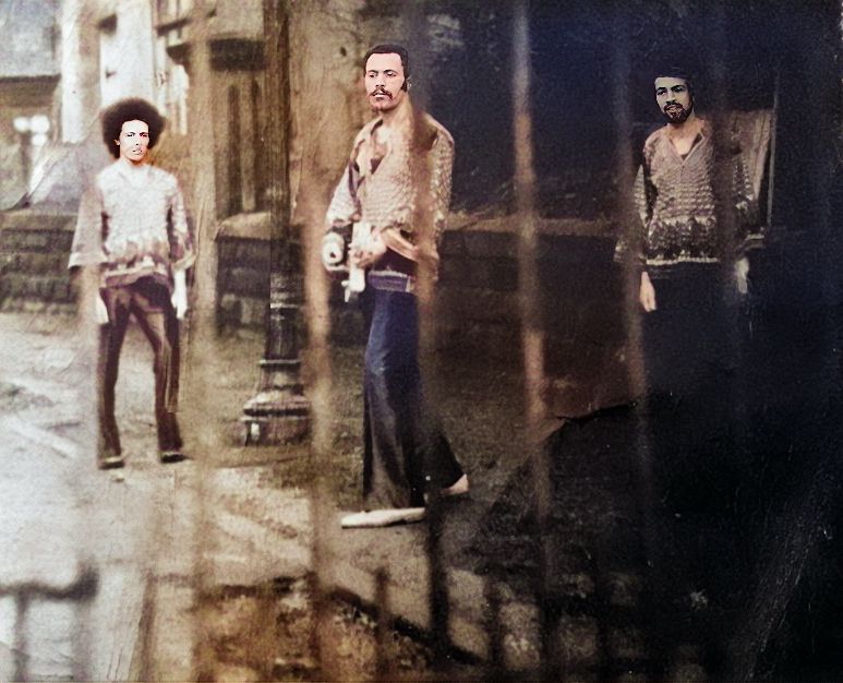 Left to right Bobby Wenton Willie Osu & Bernie Wenton